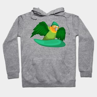 Parrot Snowboard Winter sports Hoodie